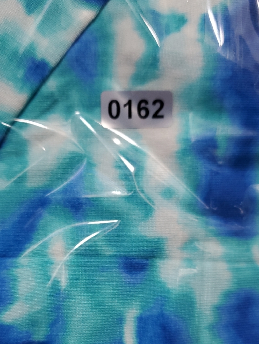 Style & Co. Stretchy Blue and White Tie-Dye Knot-Front Midi Dress Size 2X - Picture 10 of 10